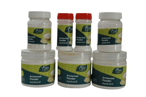 Pure organic arrowroot powder from Kerala – Voneorganic