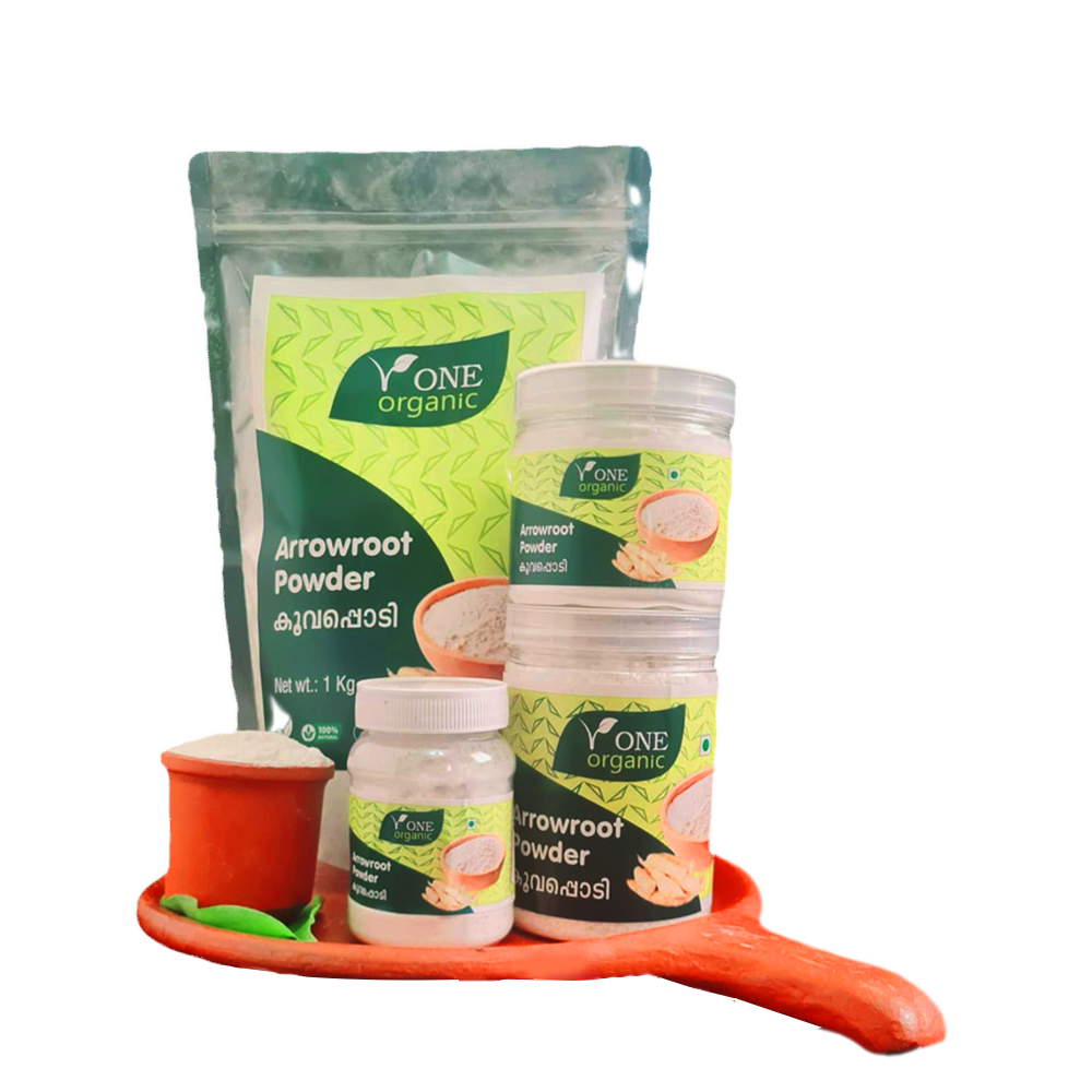 Pure organic arrowroot powder from Kerala – Voneorganic